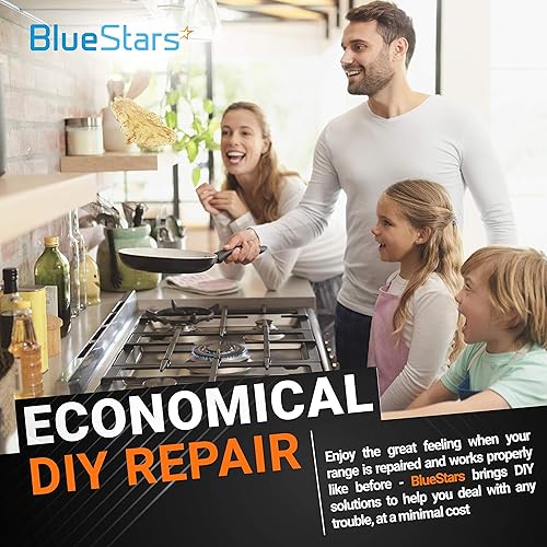 Miniatura 6 de BlueStars 3412D024-09 Reemplazo del cabezal del quemador sellado y del conjunto del encendedor para estufa de gas, compatible con rangos Magic Chef