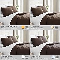 Vista 21 de Southshore Fine Living, Inc. Juego de edredón de tamaño King de gran tamaño, colcha de lavanda King/California con 2 fundas de almohada a juego