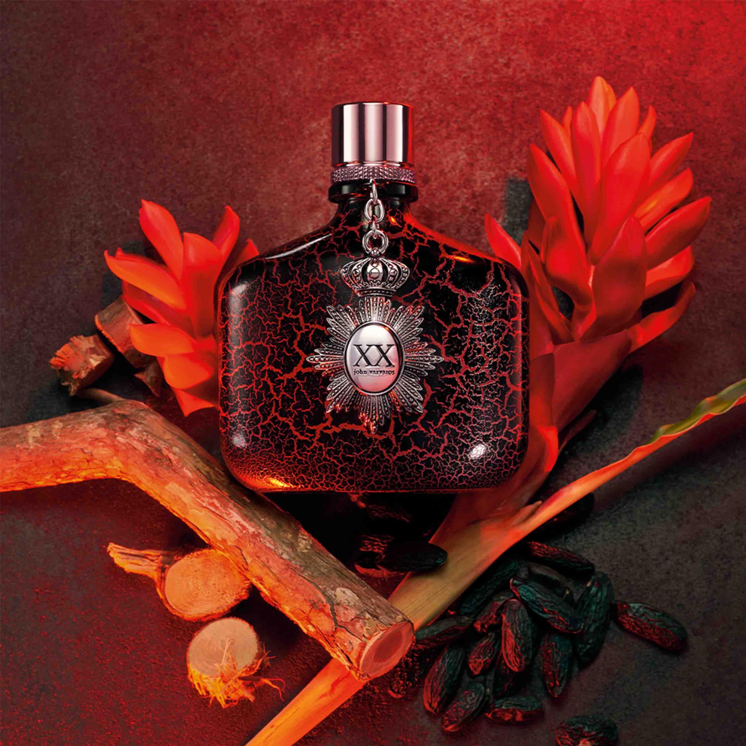 John Varvatos Set XX Intense Duo, Eau de Toilette für Herren, Zerstäuber, Taschenzerstäuber, Reisegröße, Wasserduft
