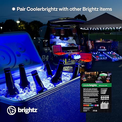 Miniatura 8 de Brightz CoolerBrightz - Cuerda de luz LED para enfriar, verde, impermeable, para cofre de hielo, los mejores regalos y accesorios para acampar al