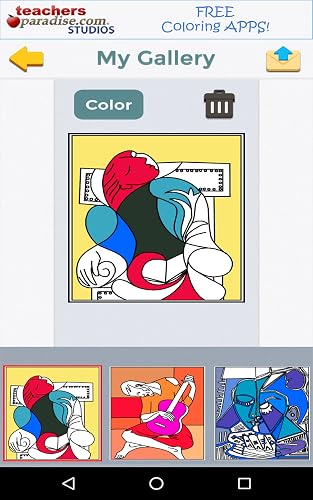 Picasso Coloring for Adults - Coloring Book for Adults – vue 5