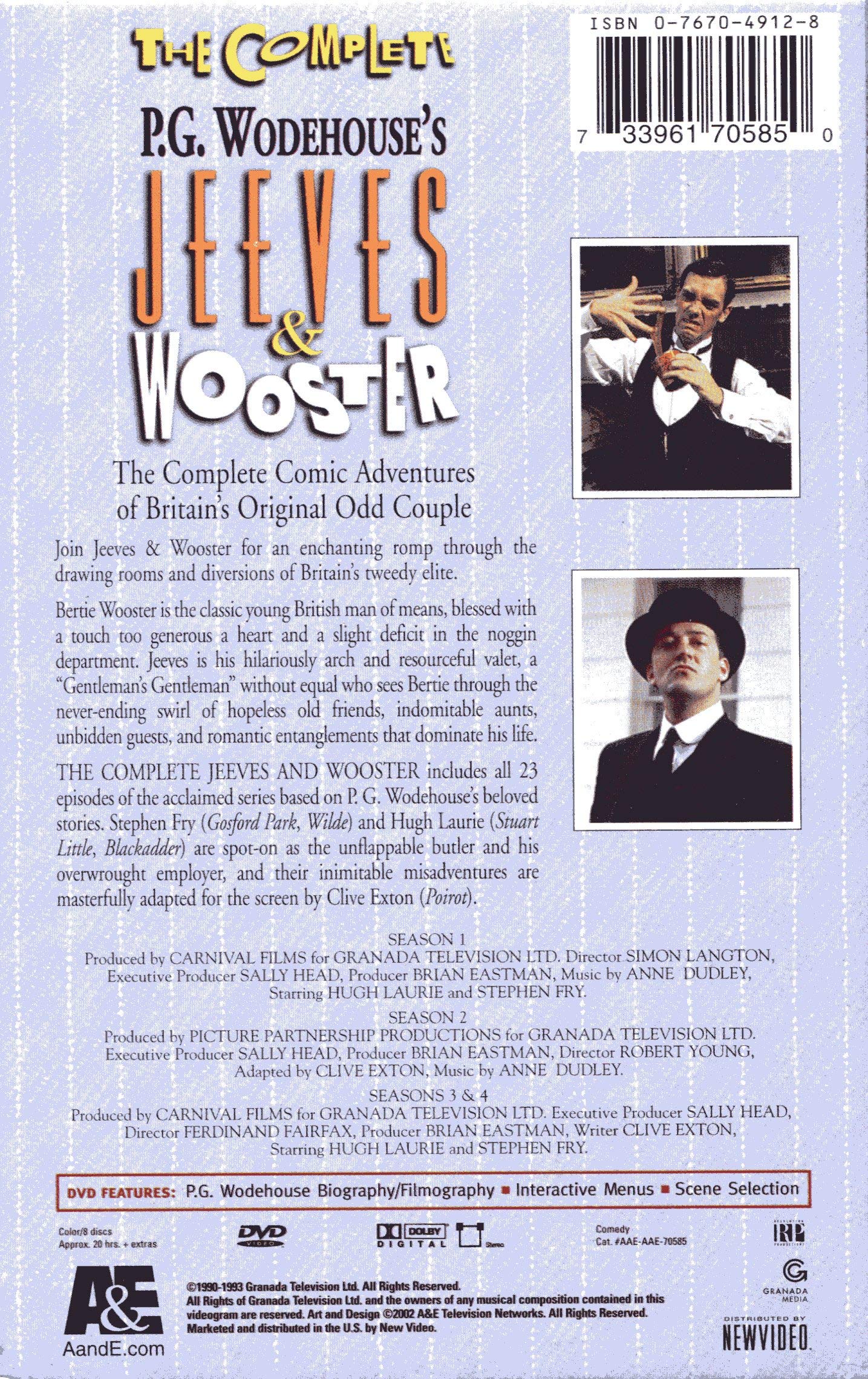 Amazon.co.jp: Jeeves & Wooster - The Complete Series : ゲーム