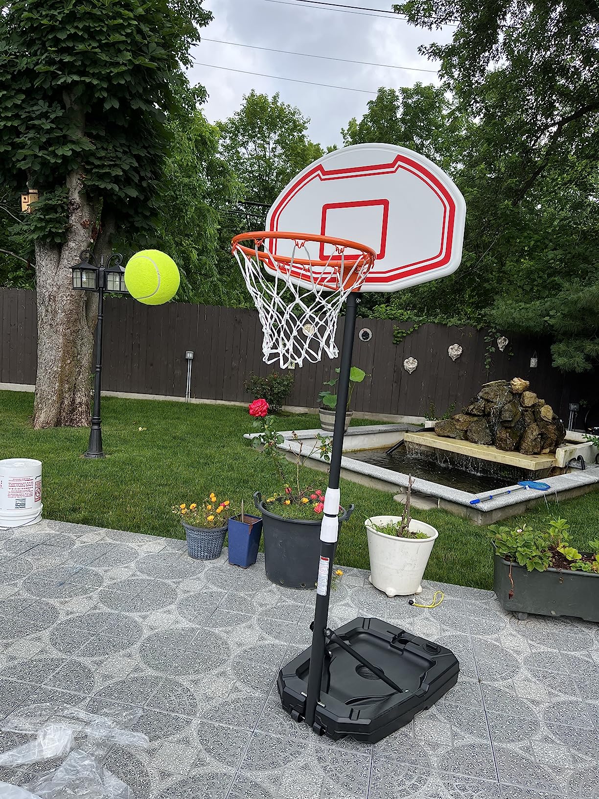 33/mo Finance Seray Basketball Hoop with 3.810 Foot Height