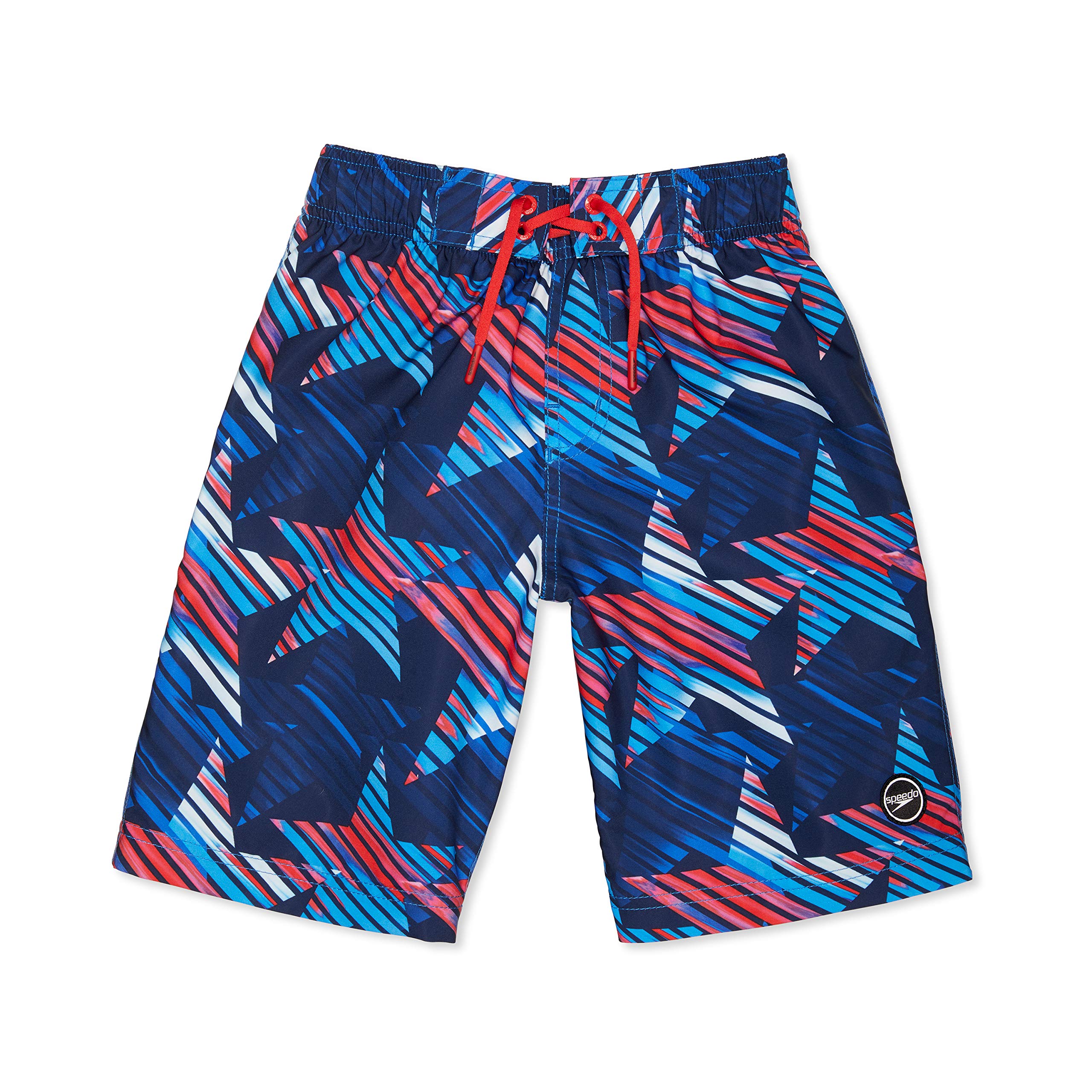 Speedo Swim Trunk Knee Length Boardshort E-Board Printed Bañadores Ajustados para Hombre Niños (Pack de 1)