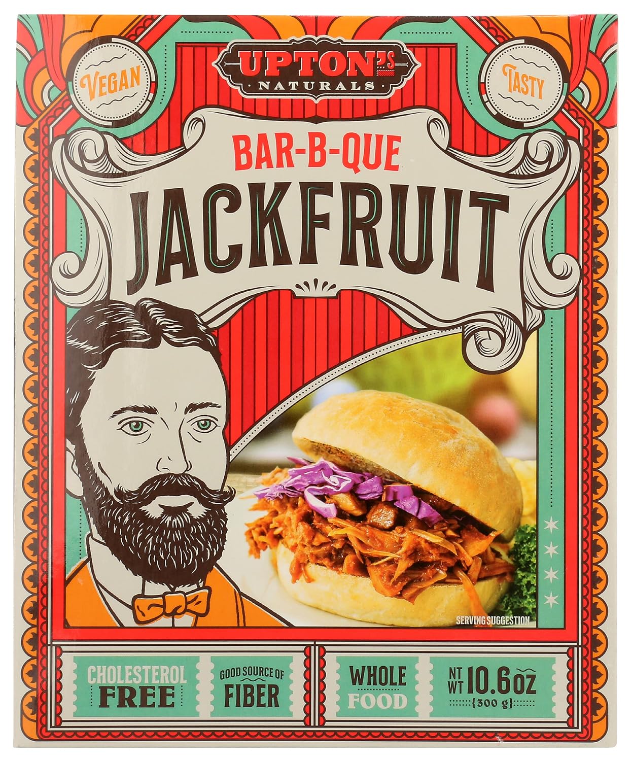 Upton's Naturals, Bar-B-Que Jackfruit, 10.6 oz