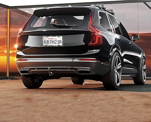 Miniatura 6 de Marco de matrícula con mapa topográfico dorado, patrón de línea, soporte de accesorios de acero inoxidable con tornillos para mujeres y hombres, 6 x