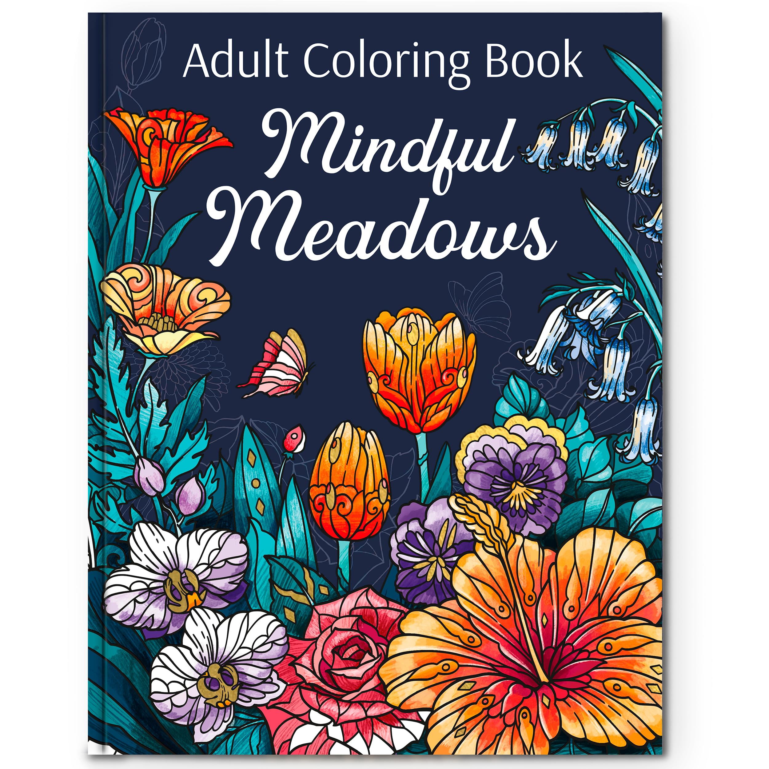 Amazon.com: RYVE Coloring Book for Adults Relaxation - Beautiful Coloring Book to Promote ...