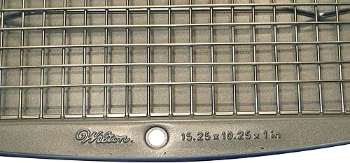 Miniatura 4 de Rejilla de Refrigeración de Acero Inoxidable para Trabajo Pesado Comercial Rejilla de Alambra de Metal Plateado