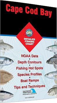 Cape Cod Bay Fishing Map