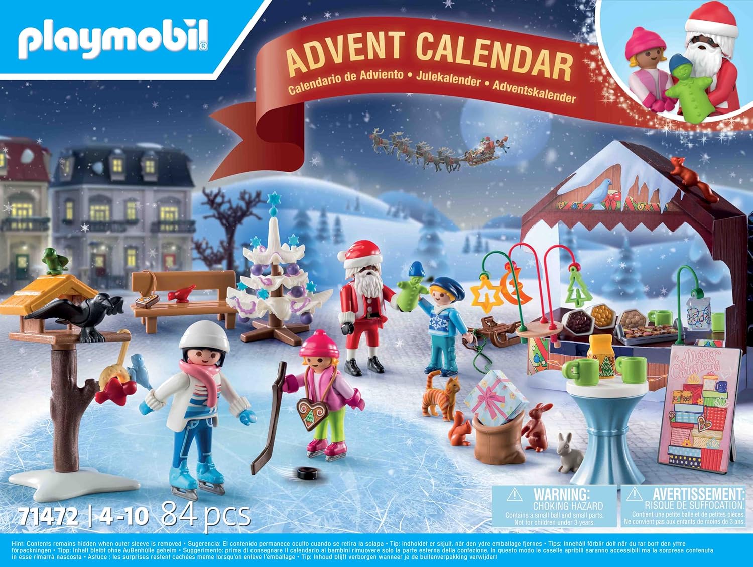 PLAYMOBIL Advent Calendar: Trip to the Christmas Market
