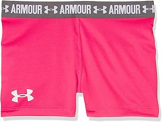 Under Armour Girls' Shorty Girl's Shorty Base Layer - Black, Youth/X-Small