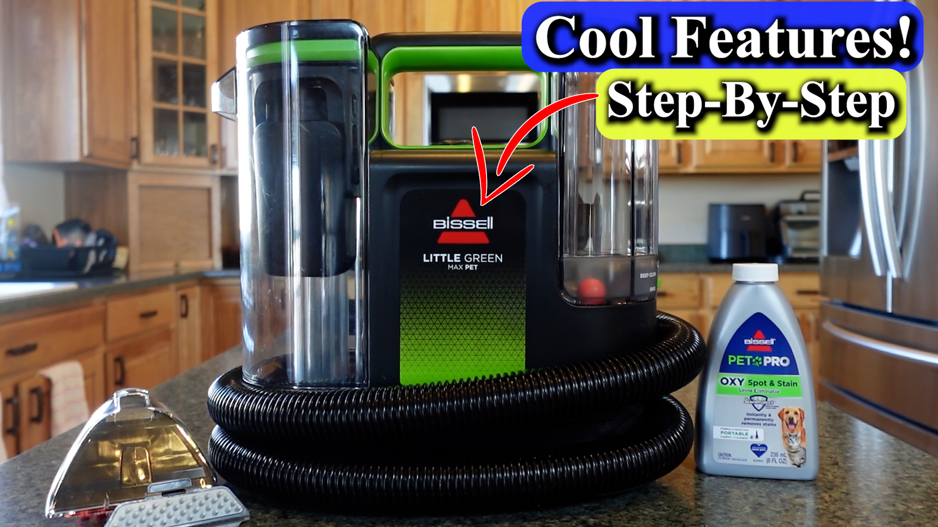 Watch How to Use the Bissell Little Green Max Pet SmartMix on ...