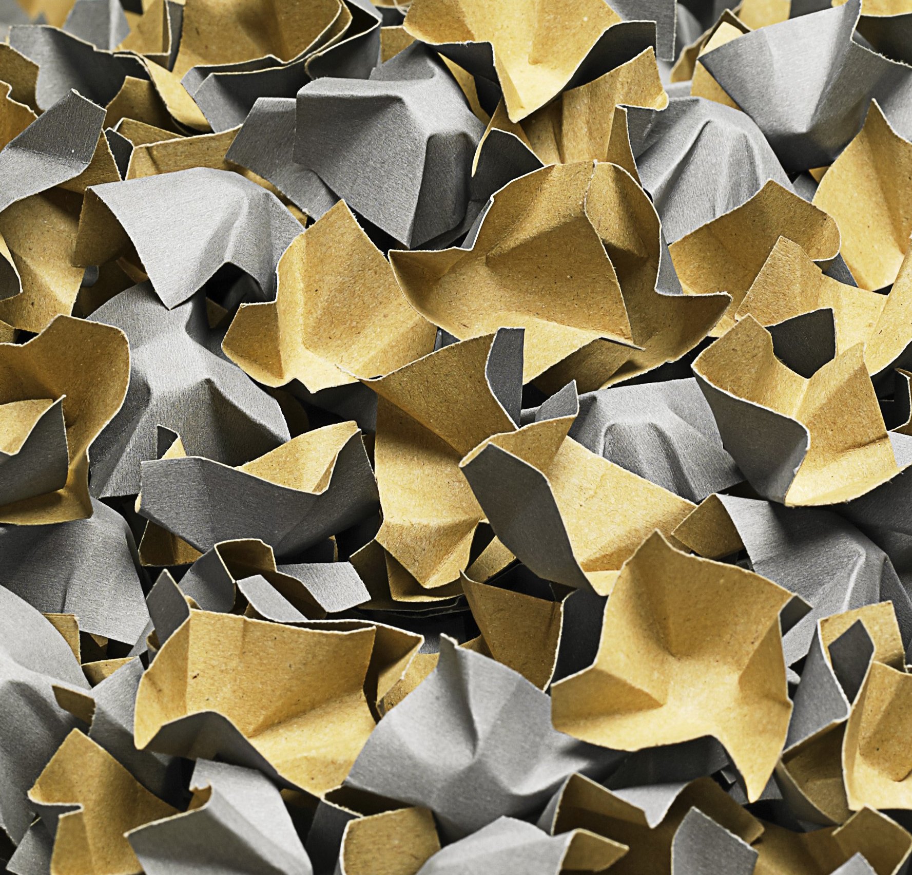 DECOFILL Füll- u. Polsterchips, grau (cool grey) 180g - ca. 120 ltr. i. Karton m. Ausfüller