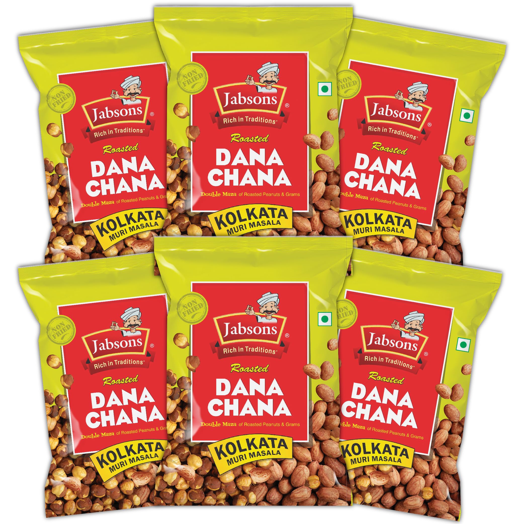 Jabsons Roasted Dana Chana 180g (Pack of 6) (B08FR9VSGL) Amazon Price History, Amazon Price Tracker