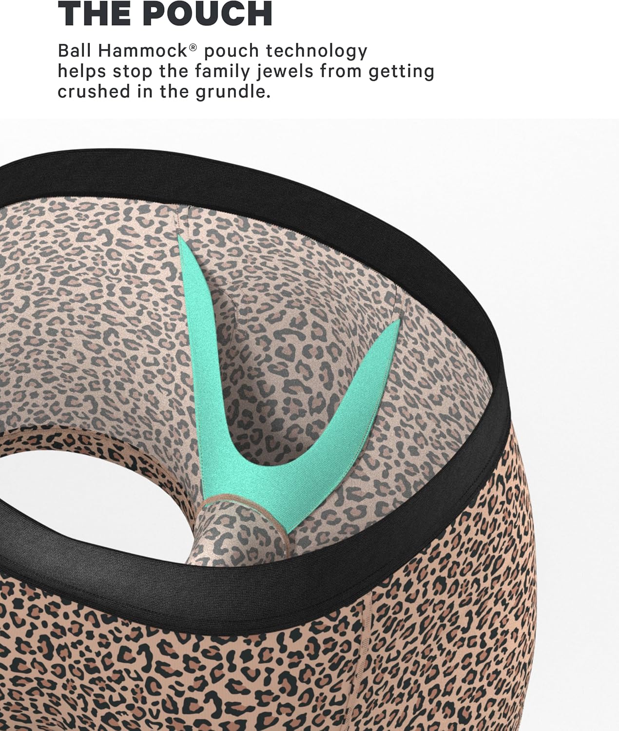 Shinesty Ball Hammock Mens Trunk Underwear with Pouch for Balls, Ultra Soft, Moisture-Wicking, Modal Underwear, 3-Inch Inseam - Image 2