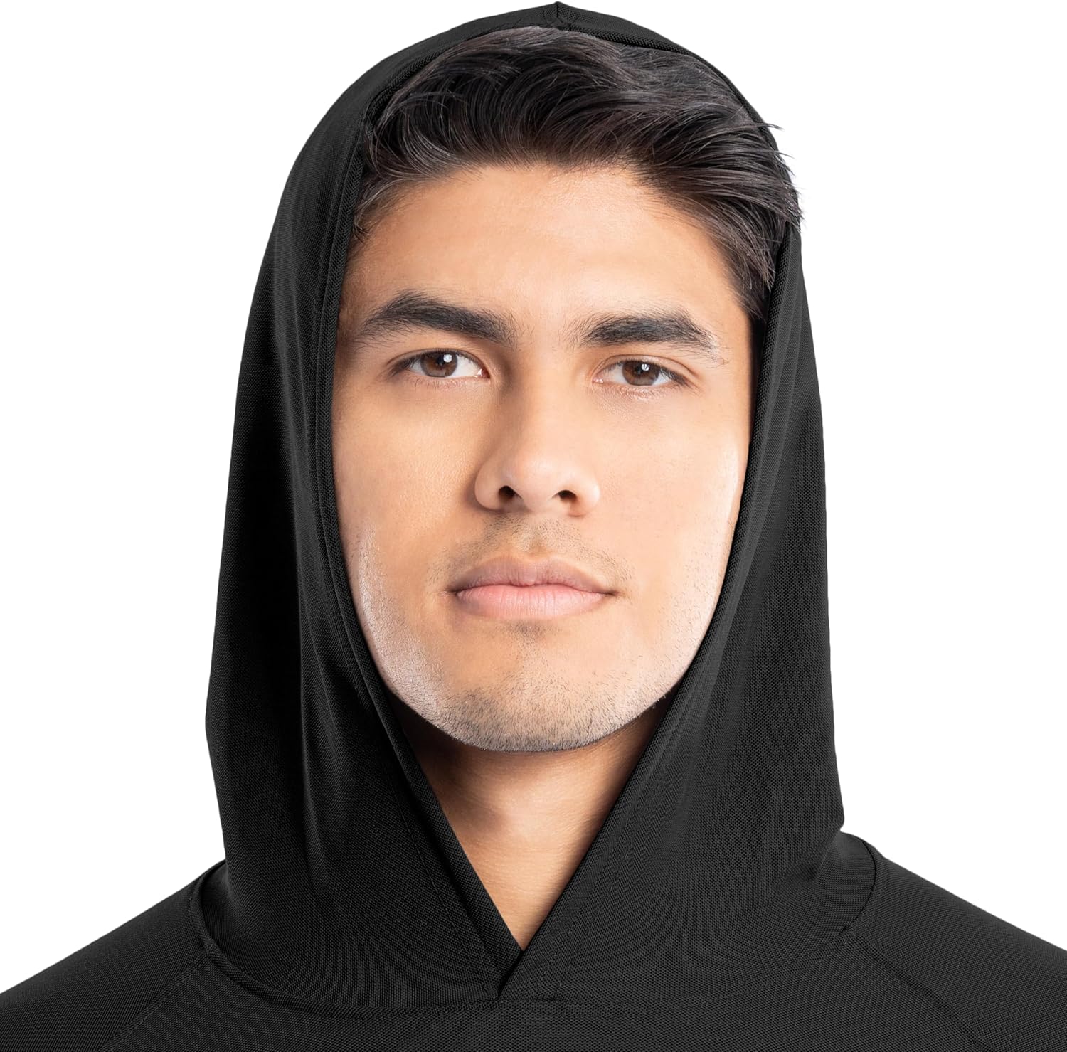 Wrangler mens Long Sleeve Upf 40 Performance Raglan Hoodie - Image 3