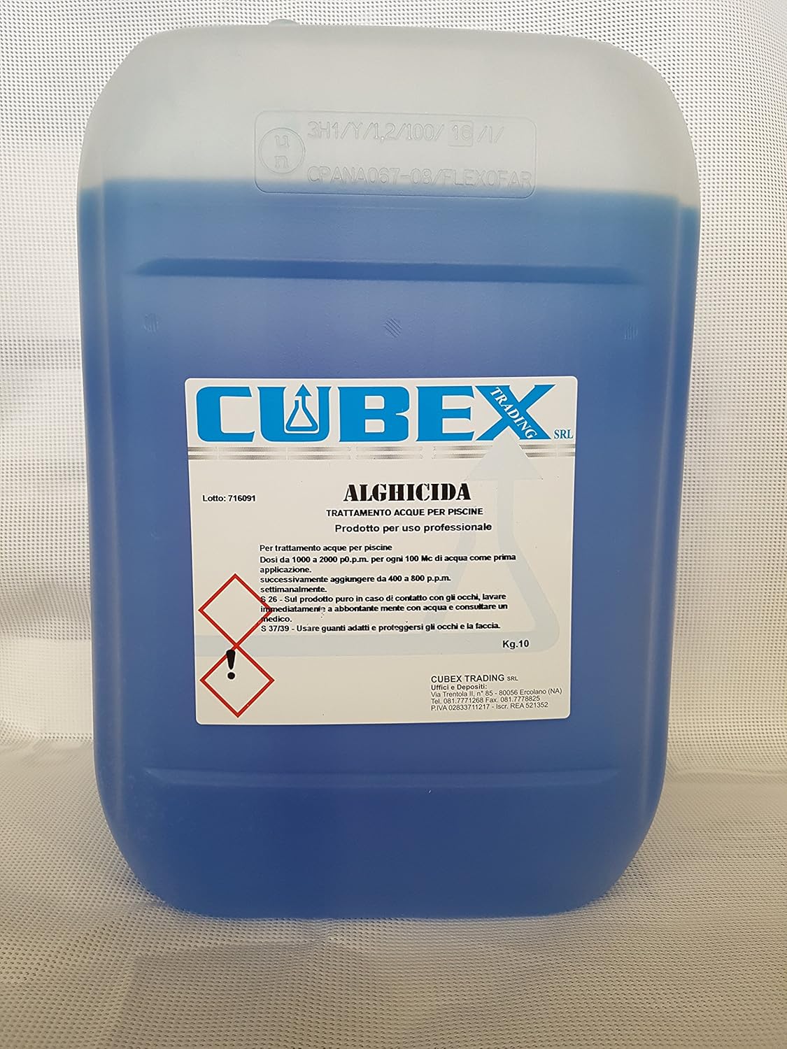 alghicida per fontane