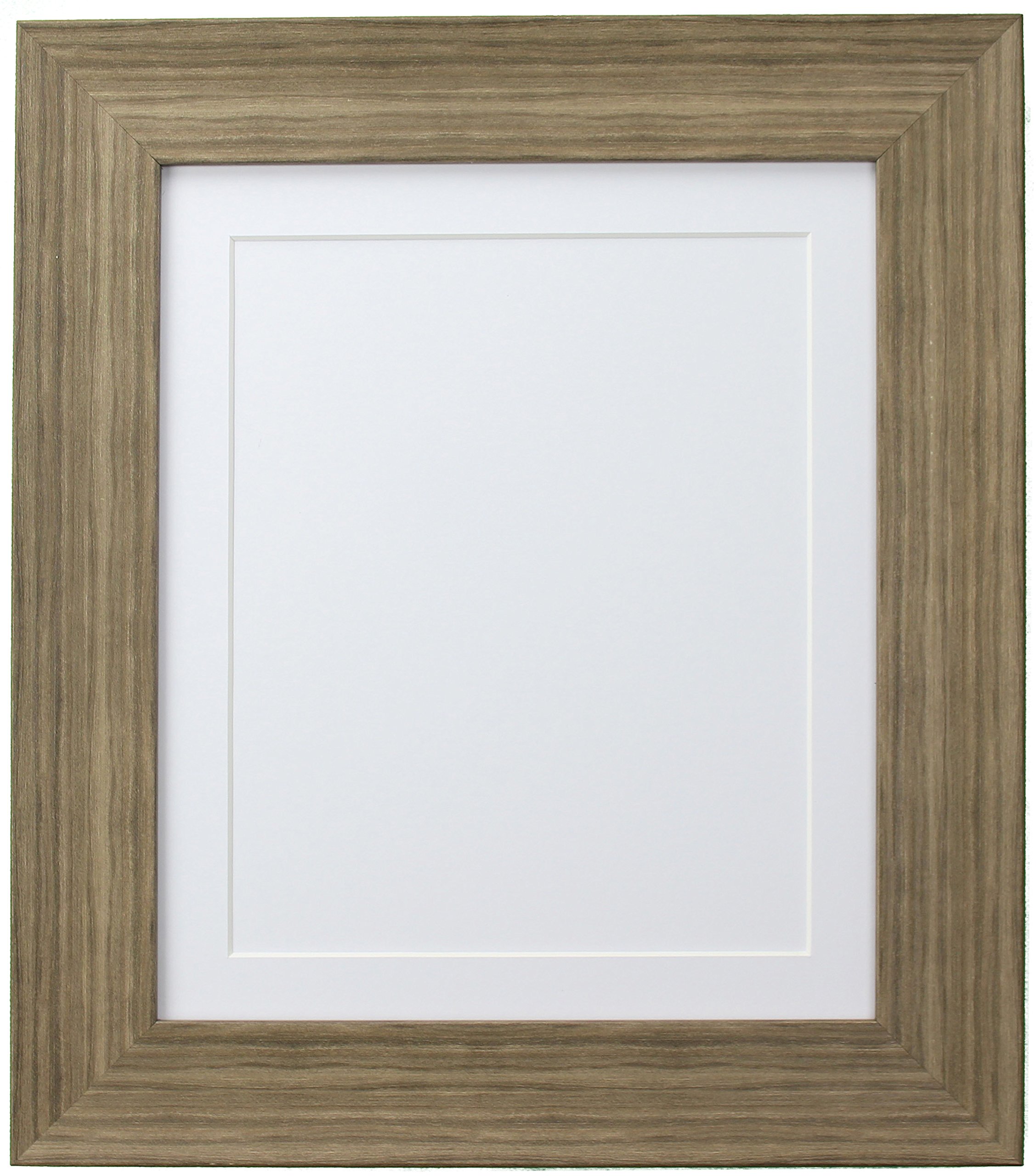 Cadre photo Bear Creek blanc 30x30 support de fixation pour image 8x8 pouces plastique