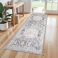Vista 49 de Alfombra de Pasillo Lavable - Alfombras de Cocina de 2'6"x12' con Respaldo Antideslizante, Alfombras de Casa de Campo para Interiores para Sala