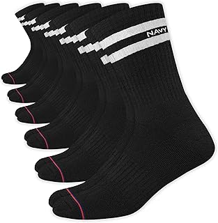 Sponsored You’re seeing this ad based on the product’s relevance to your search query.Learn more about this advertisement NAVYSPORT Advance Series Sports Socks Tennis Socks Work Socks Men &amp; Women Cotton Unisex Crew Socks (6 Pairs)
