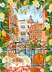 Lucky Puzzles Jeu vert 500 Puzzle de puzzle pour adultes de qualité supérieure de pièce & Art mural parfait : Puzzle fleur unique 18 x 24 Pouces
