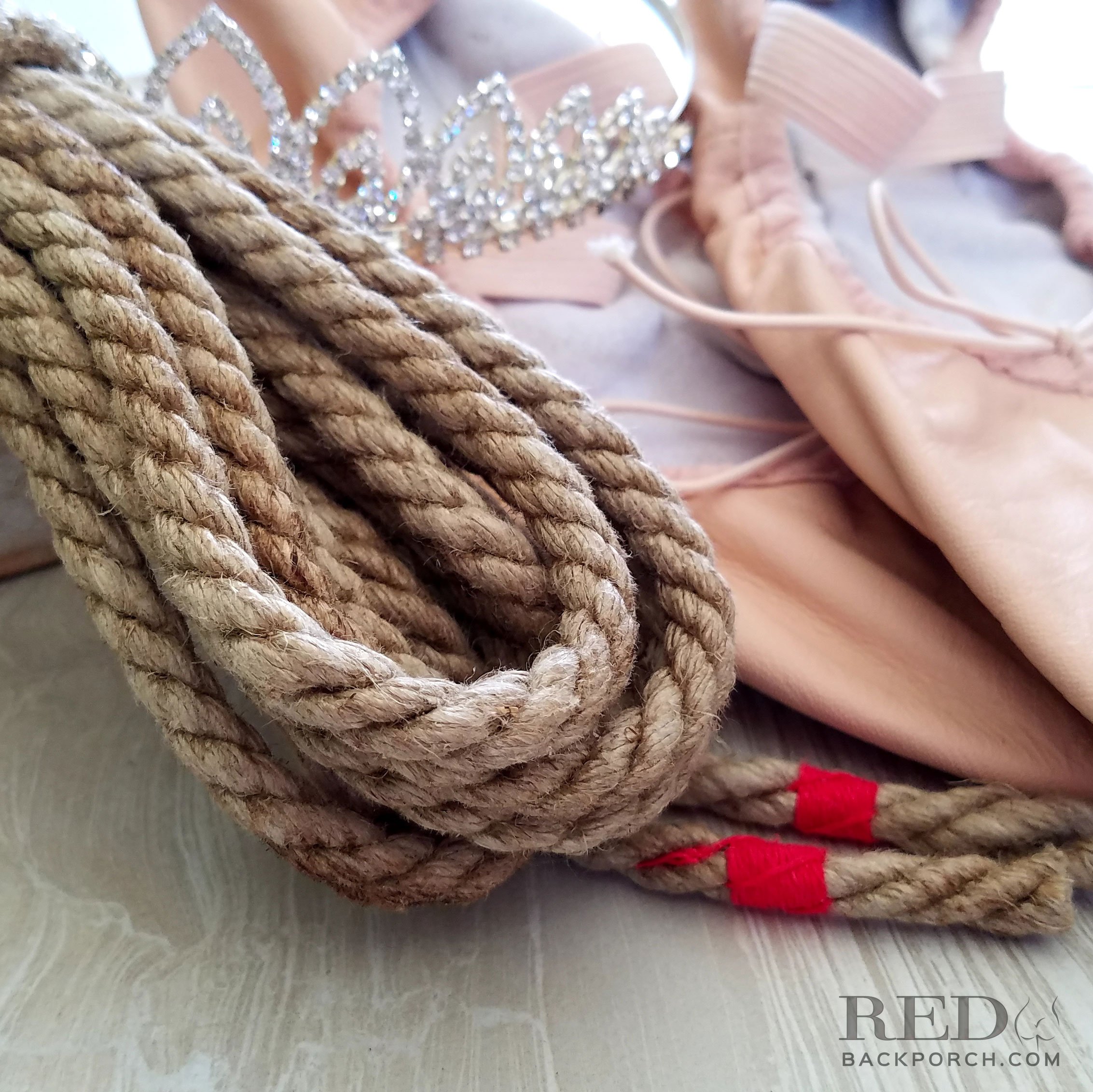 Soft Hemp Shibari Bondage BDSM Rope by Red Back Porch (30')