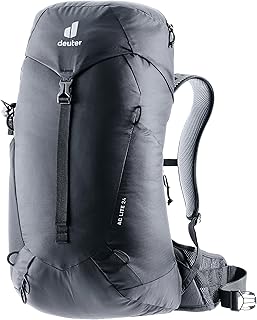 Deuter AC Lite 24L Hiking & Daypack Backpack with Steel Frame & Superior Breathability - Black