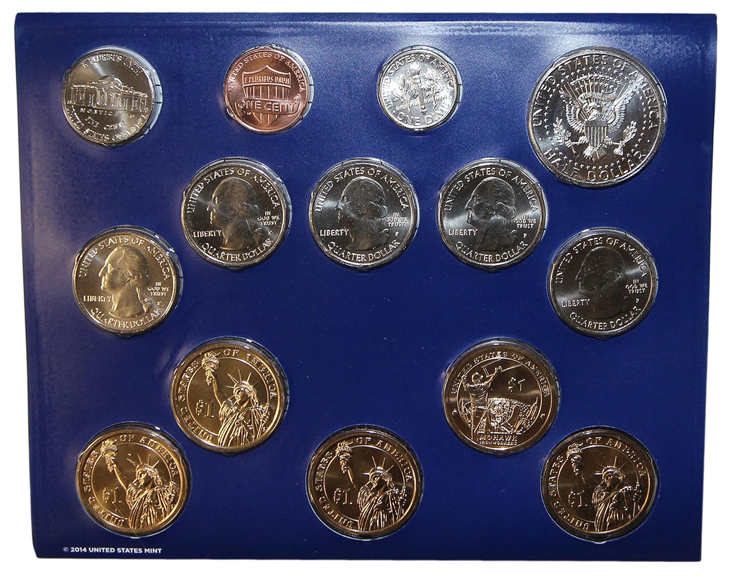 2015 PD US Mint Set (OGP) 28 coins