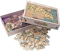 Vista 84 de Rompecabezas para adultos 1000 piezas Arkansas mapa de madera rompecabezas juegos de rompecabezas Estados Unidos del estado rompecabezas mapa decorar