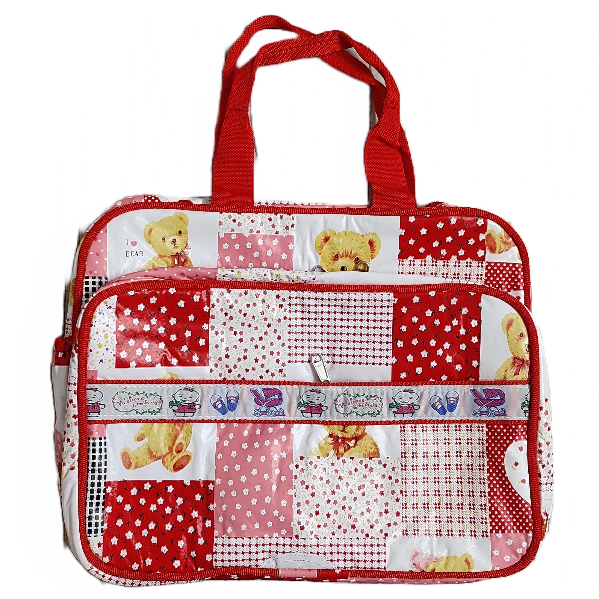 YUNICRON MAX Baby Diaper Mother Care Bag with Extra Large Size with Pockets - Colour may vary-image-40
