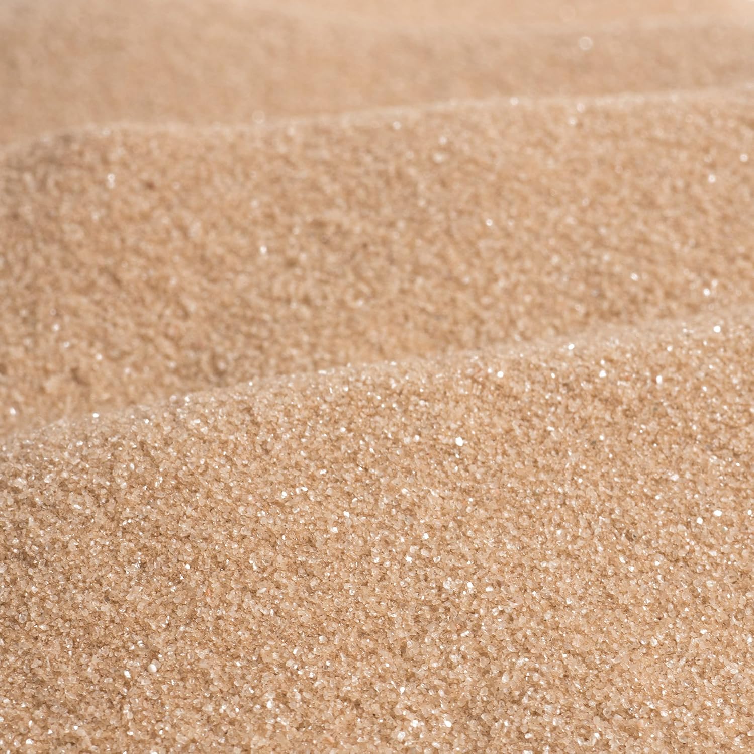 Sandtastik Tan Sand 10 lb Box Bright & Sparkling No Free Silica Vibrant Color Sand Sensory Terrarium Art Model Scenery Jewellery Arts & Crafts for Kids Boys Girls