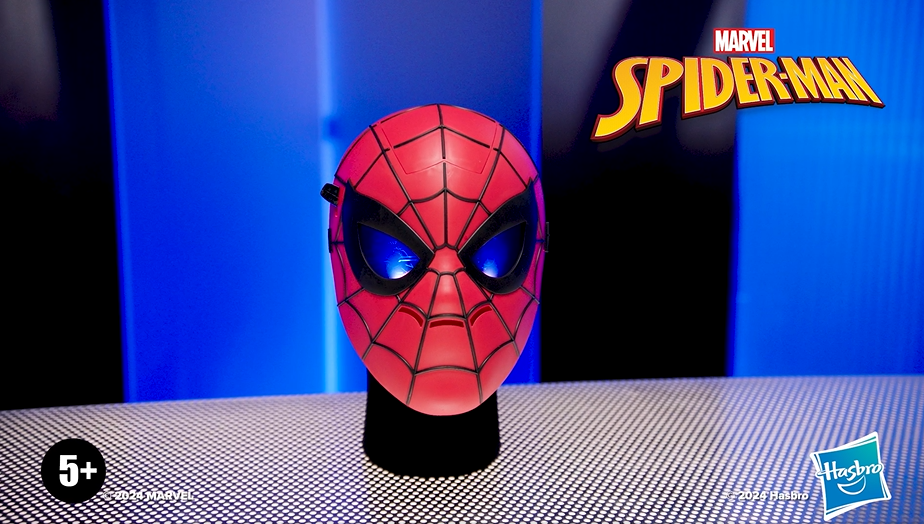 Marvel Spider-Man Glow FX Mask - Iconic Superhero Toy for Kids