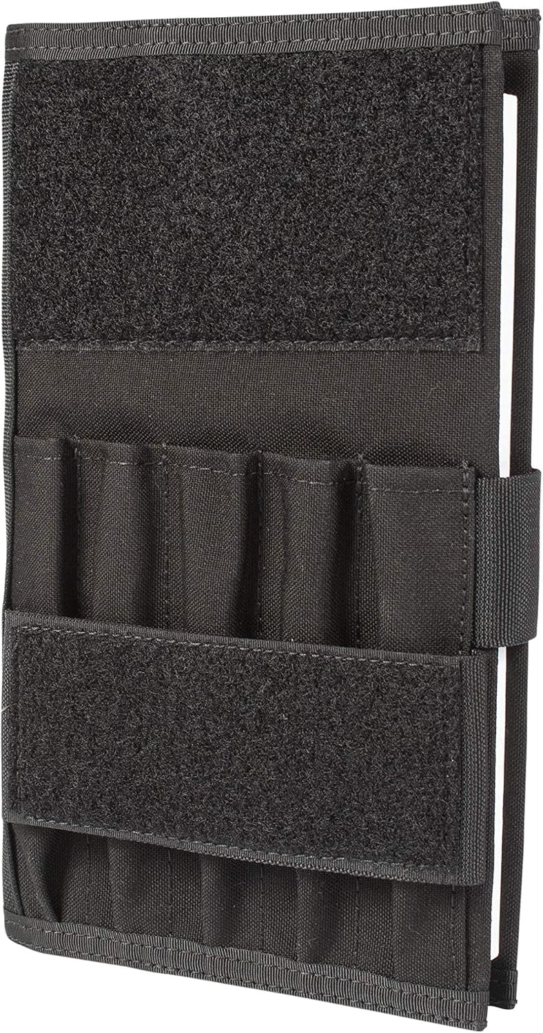 Tactical Notebook Covers | Spartan Army Greenbook - NSN 7530-00-222-3521 | Durable Military Notebook for Field Use | Loop Fastener for Patches and Pleated Pen Loops