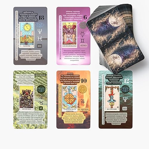 Baraja de tarot Witchy Cauldron en español para principiantes