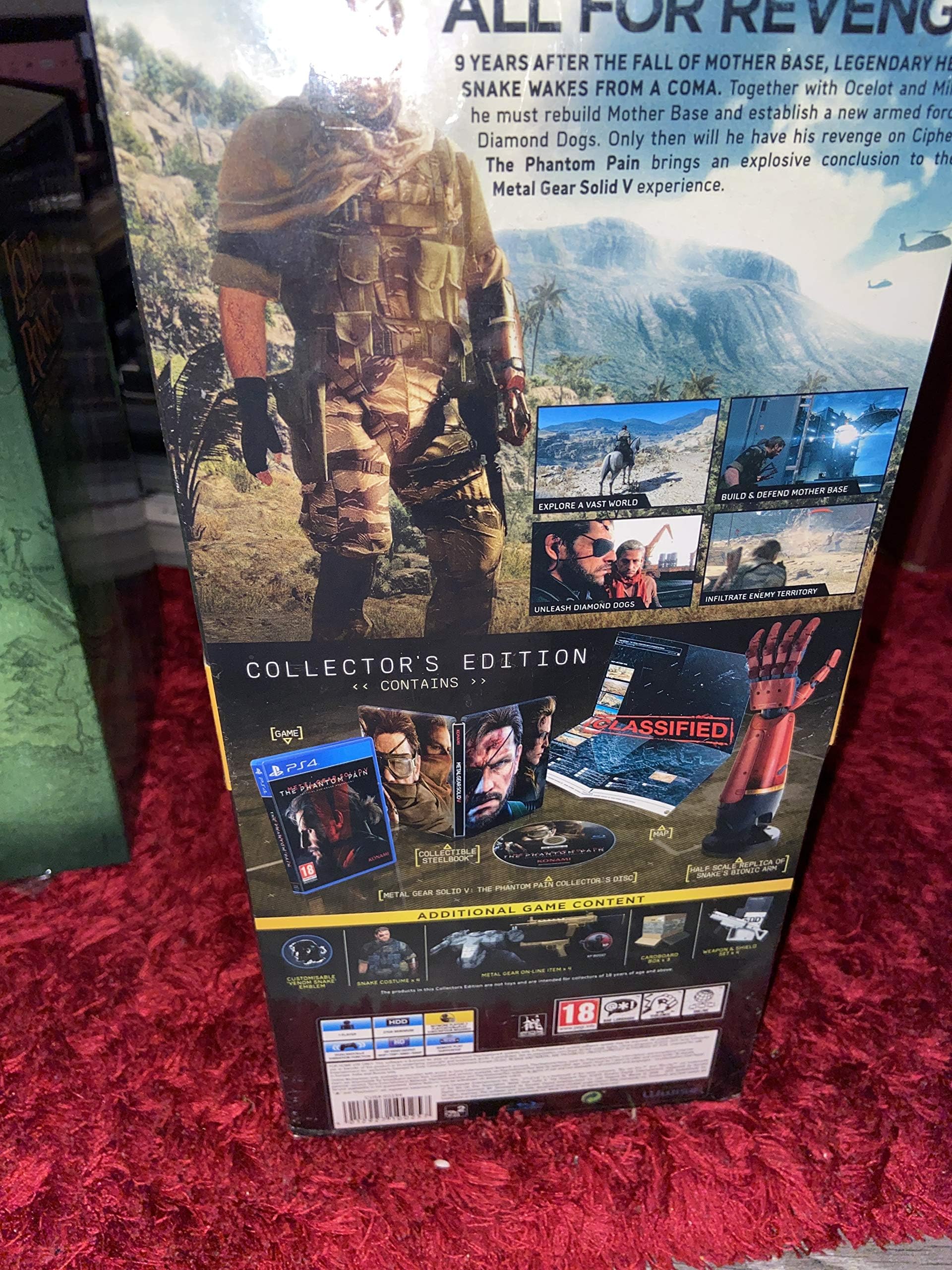 Metal Gear Solid 5 The Phantom Pain Collectors Edition (PS4)