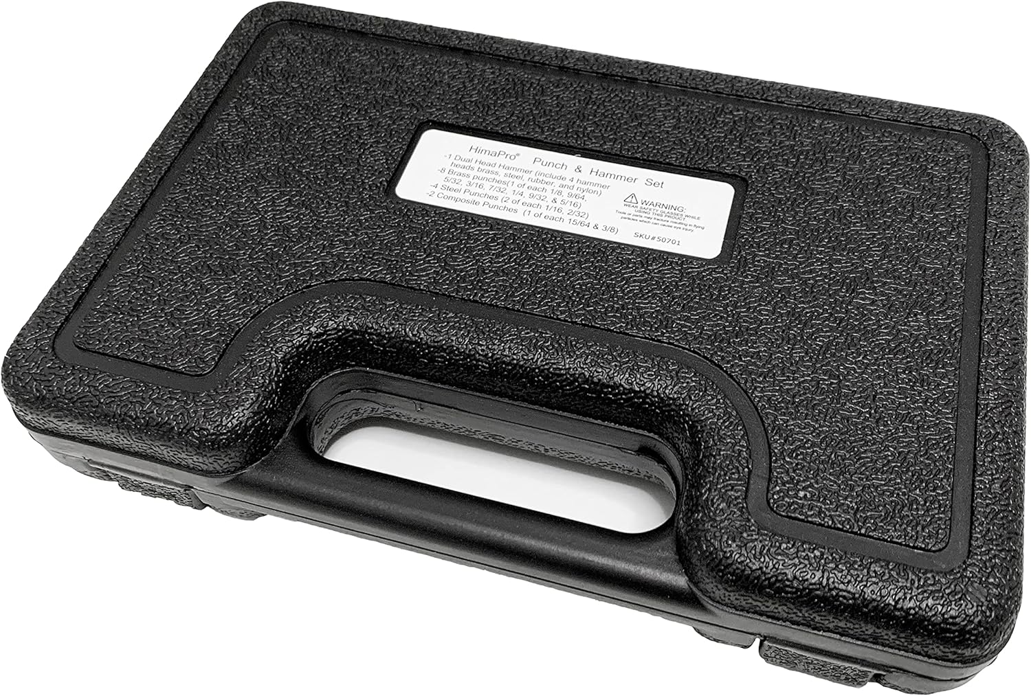 HimaPro Punch Set with Brass, Steel, Plastic Punches and a Punch Set Hammer with 4 Detachable Heads for Gunsmithing Maintenance