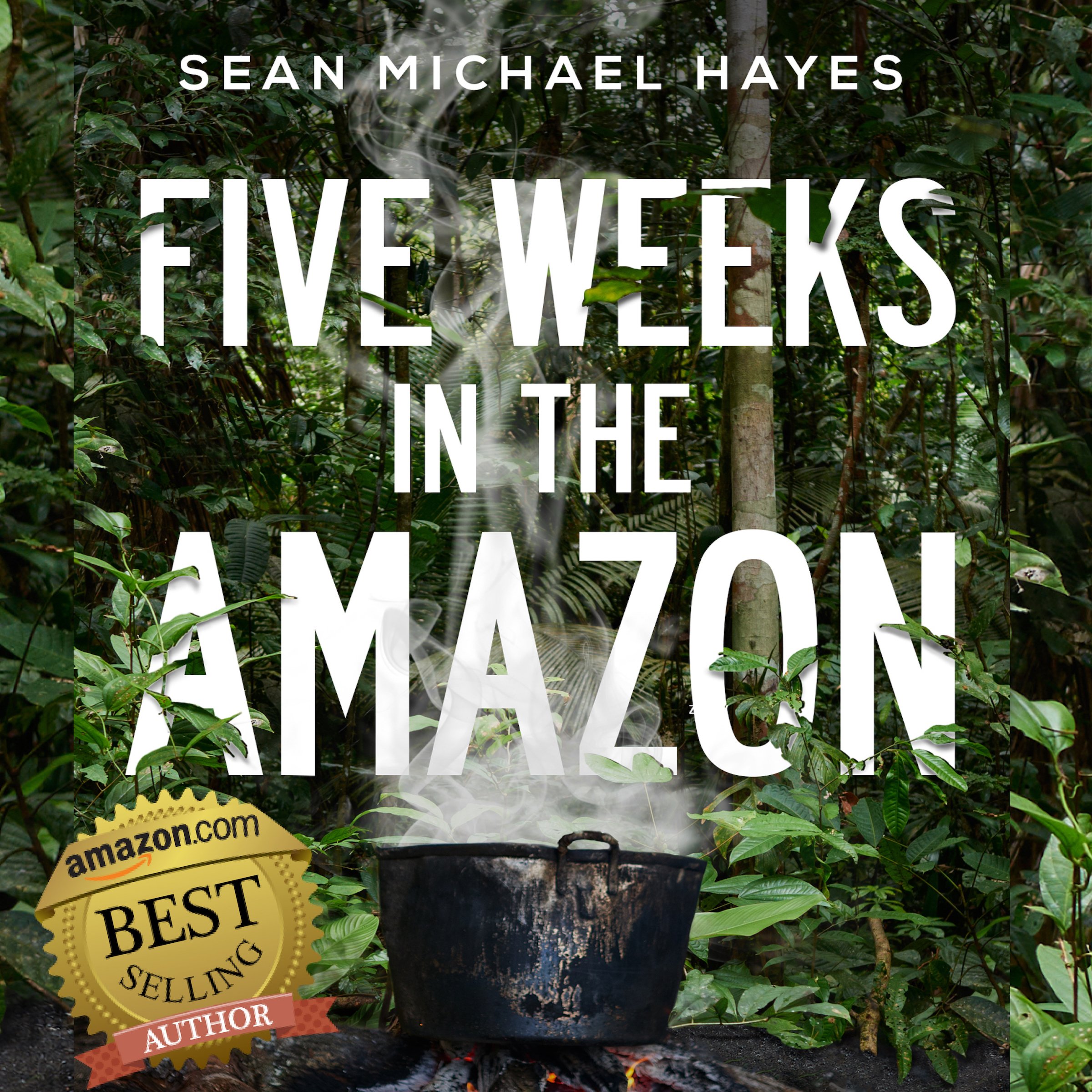 Cover art for Five Weeks in the Amazon