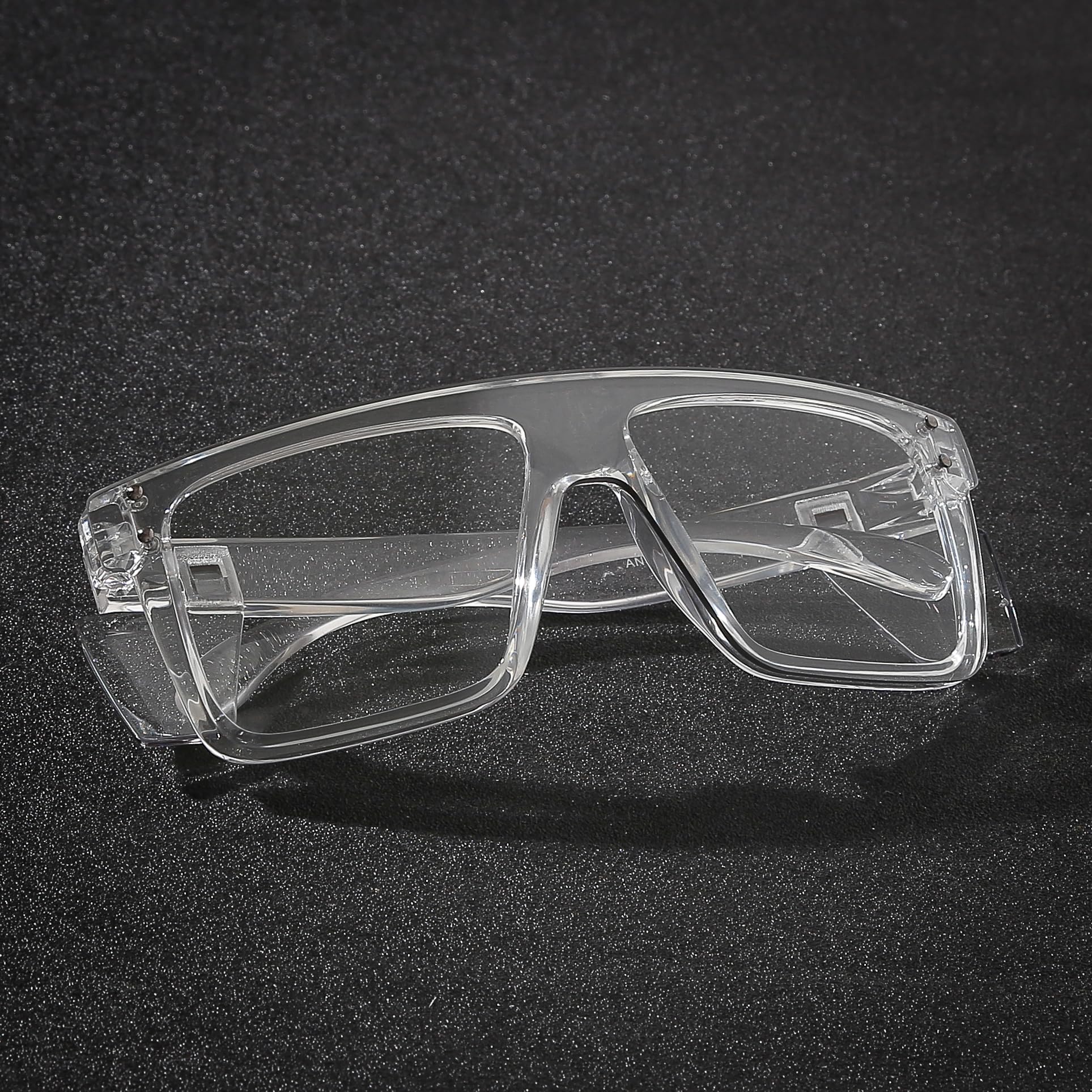 UV400Transition - Gafas de seguridad fotocromáticas de transición con lentes de color gris claro a oscuro, marco de estilo envolvente aprobado por ANSI Z87
