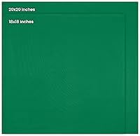 Vista 56 de Utopia Kitchen - Servilletas de tela negras [paquete de 12, 50 x 50 cm], mezcla de algodón absorbente, lavables y reutilizables para cena