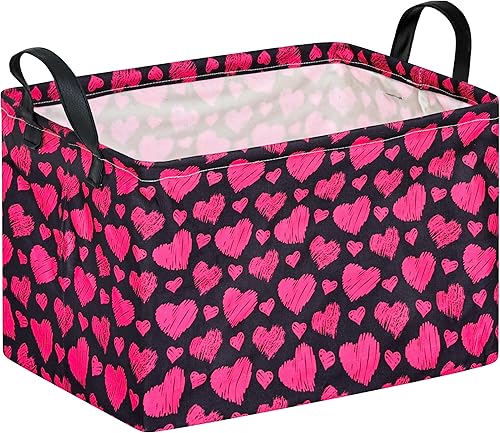 Miniatura 11 de KUNRO Canasta de Almacenamiento Rectangular para Animales, Cesta de Regalo, Cesta para Estante, Cesta Organizadora, Caja Organizadora para la