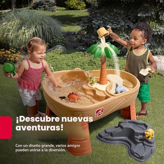 Foto 3 de 7 de Step2 Dino Dig Mesa de Agua y Arena con Dinosaurios y Selva