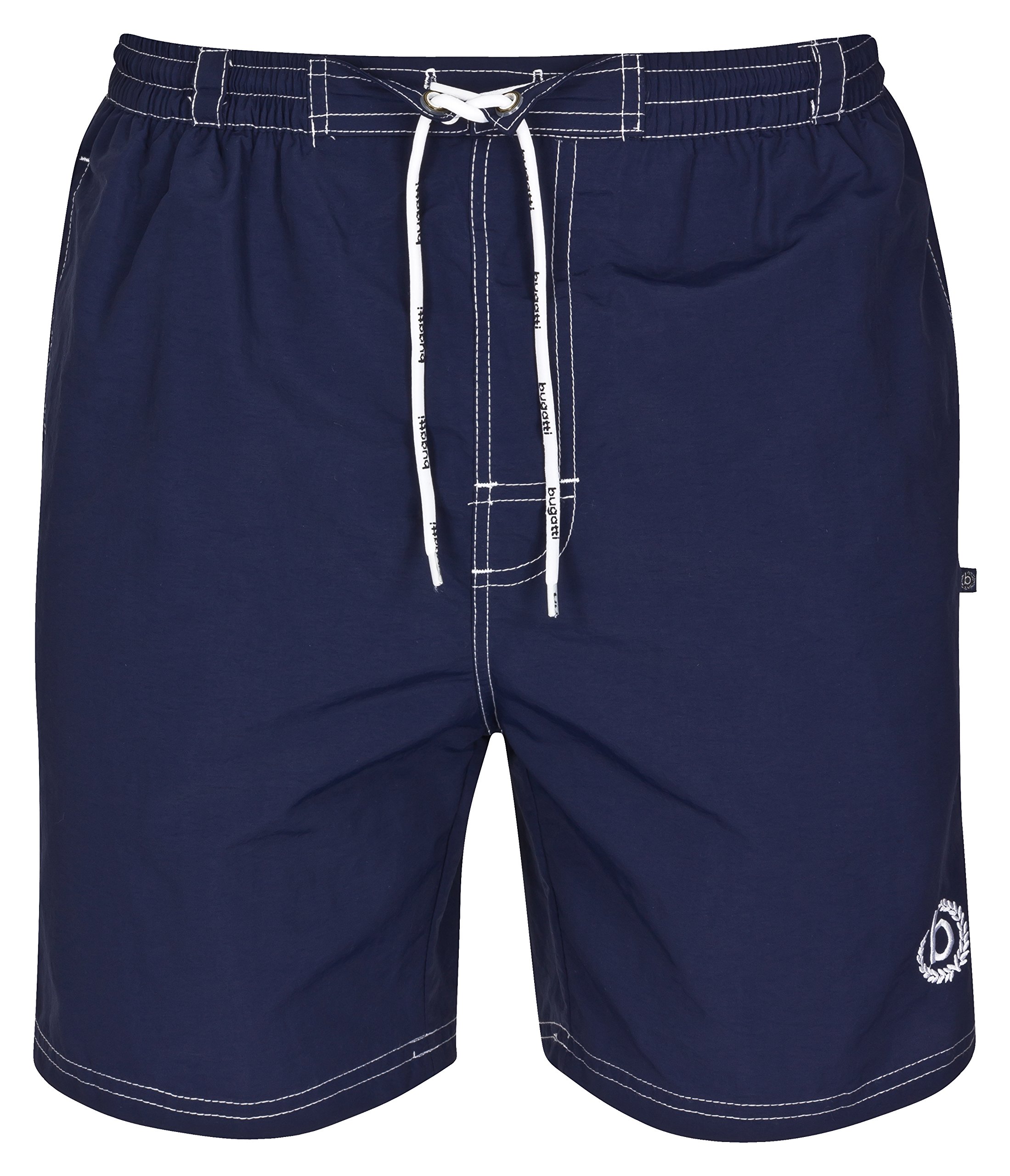 bugatti ® Modern Men's Swim Shorts, Navy Blue in Size XL