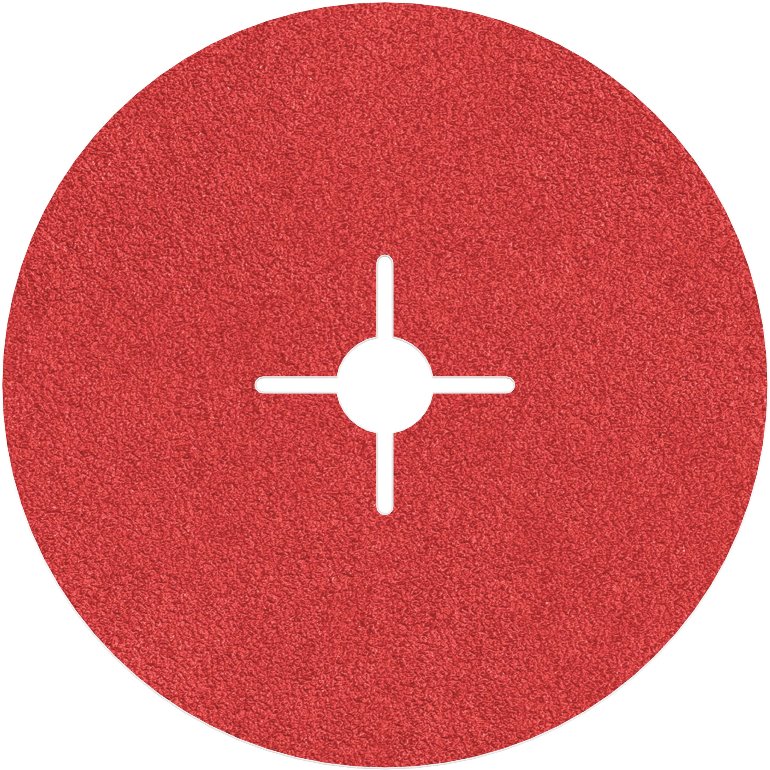 Bosch 1X Pro Metal R780 Fibre Sanding Disc For Angle Grinders (For Steel, Stainless Steel, Ø 180 Mm, Grit 60, Professional Accessory Angle Grinder) Large