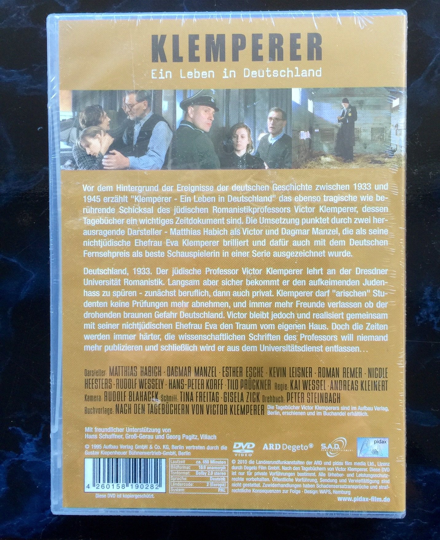 Pidax Historien-Klassiker: Klemperer - Ein Leben in Deutschland - Die komplette Serie [4 DVDs]