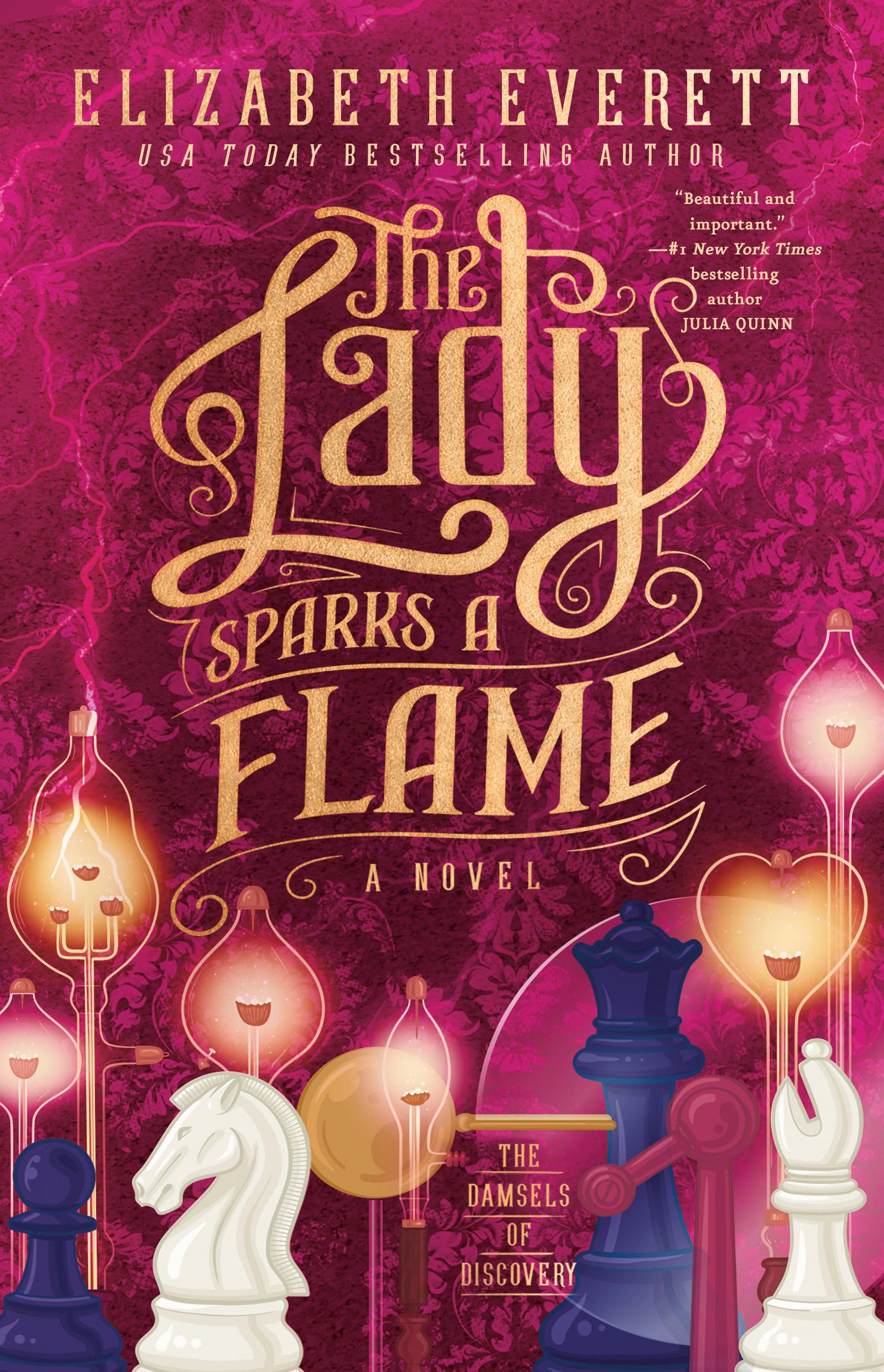 The Lady Sparks a Flame by Elizabeth Everett (Paperback Book)