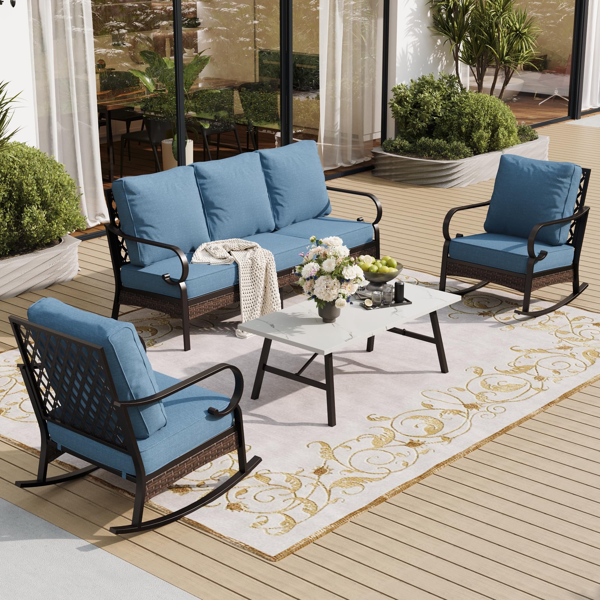 SUNSHINE VALLEY 4pcs Metal Set