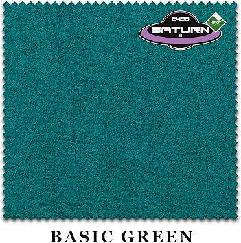 Championship Saturn II Teflon Billiard Pool Table Felt Cloth 20 oz- w/Spots - Pre-Cut Rails - Authorized Dealer