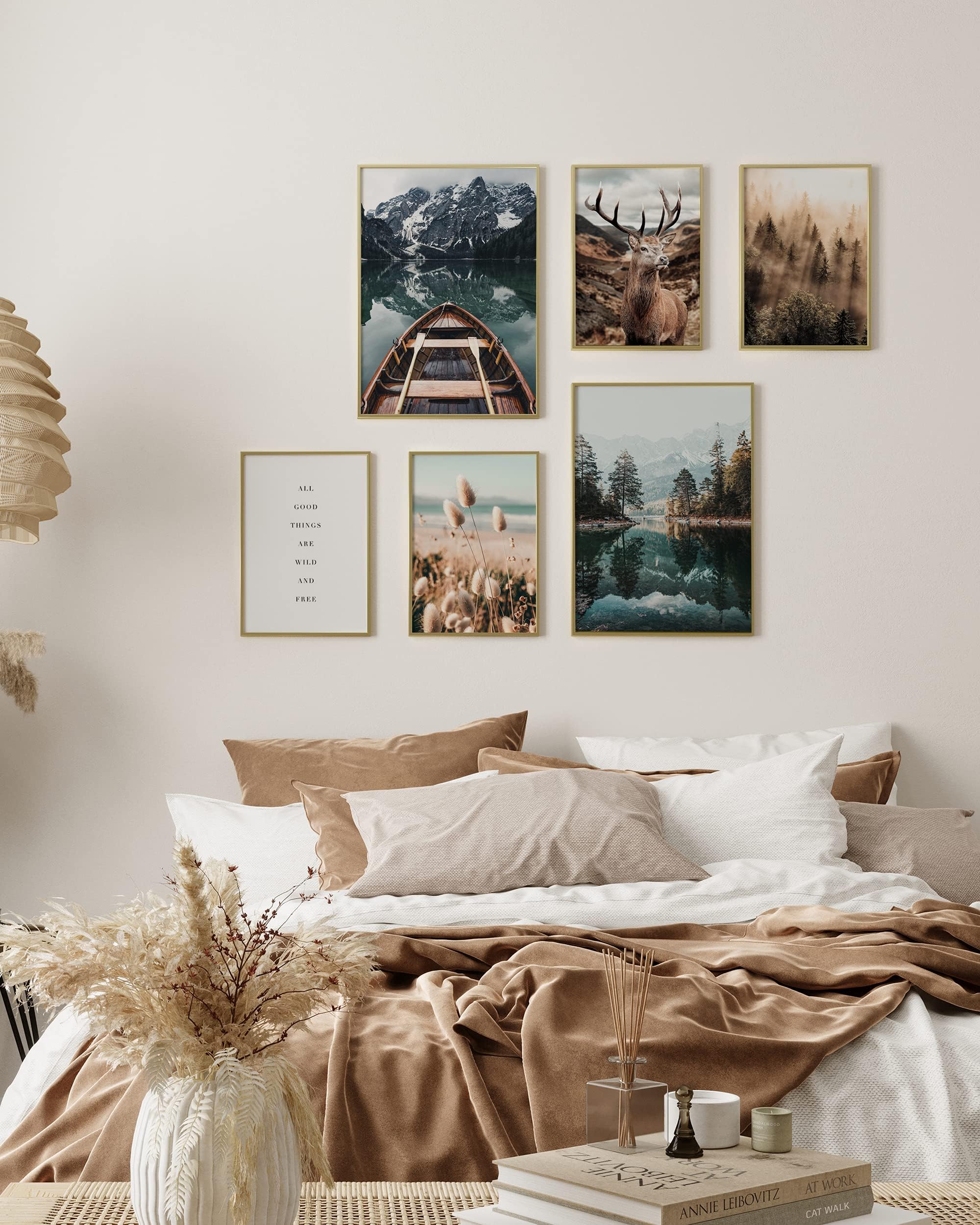 Heimlich - Poster Set - 2 of A3 / 30x42 cm + 4 of A4 / 21x30 cm - Premium Posters - Unframed Prints - Modern Style - Wilderness