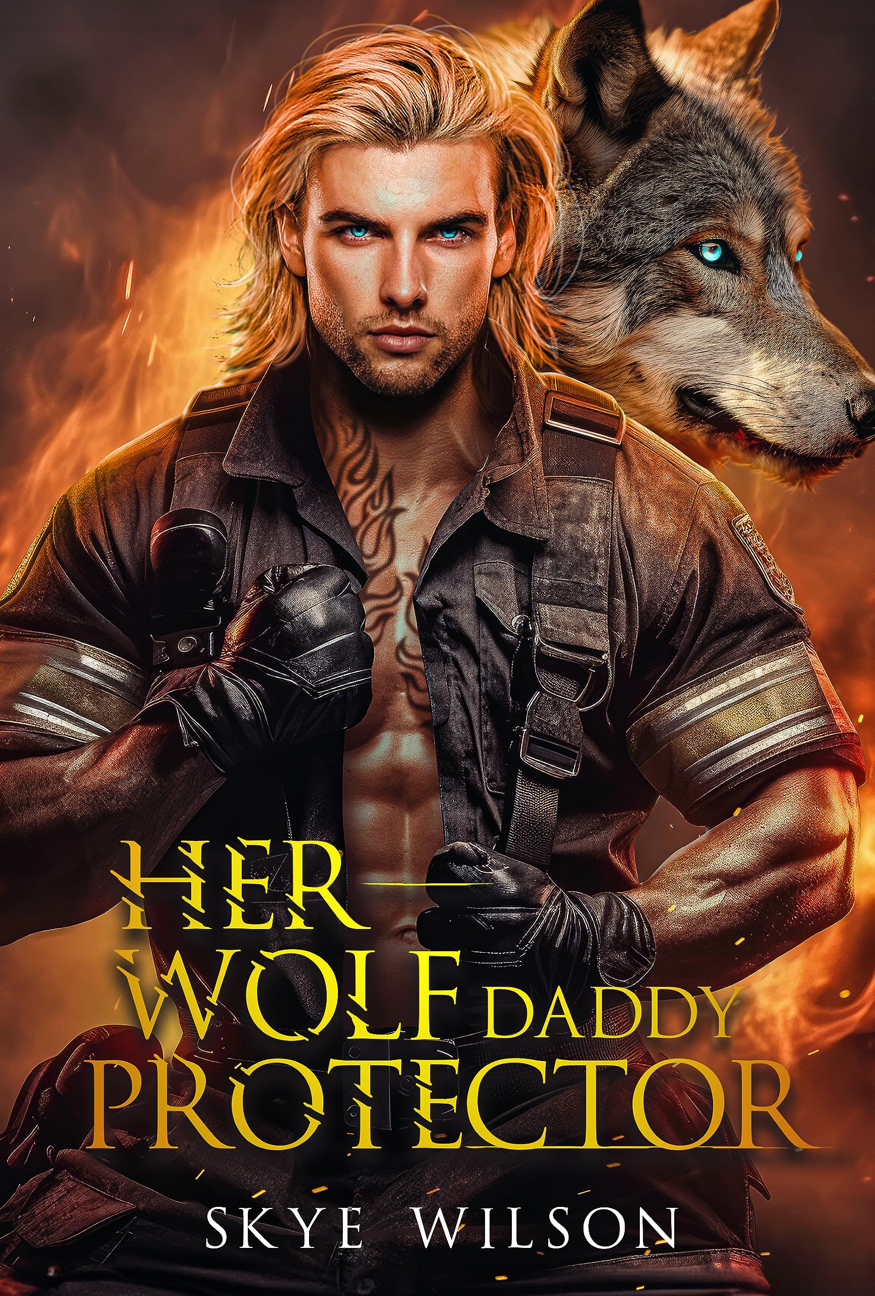 Her Wolf Daddy Protector: A Friends to Lovers Wolf Shifter Romance (Wolves of Evergreen Book 2)
