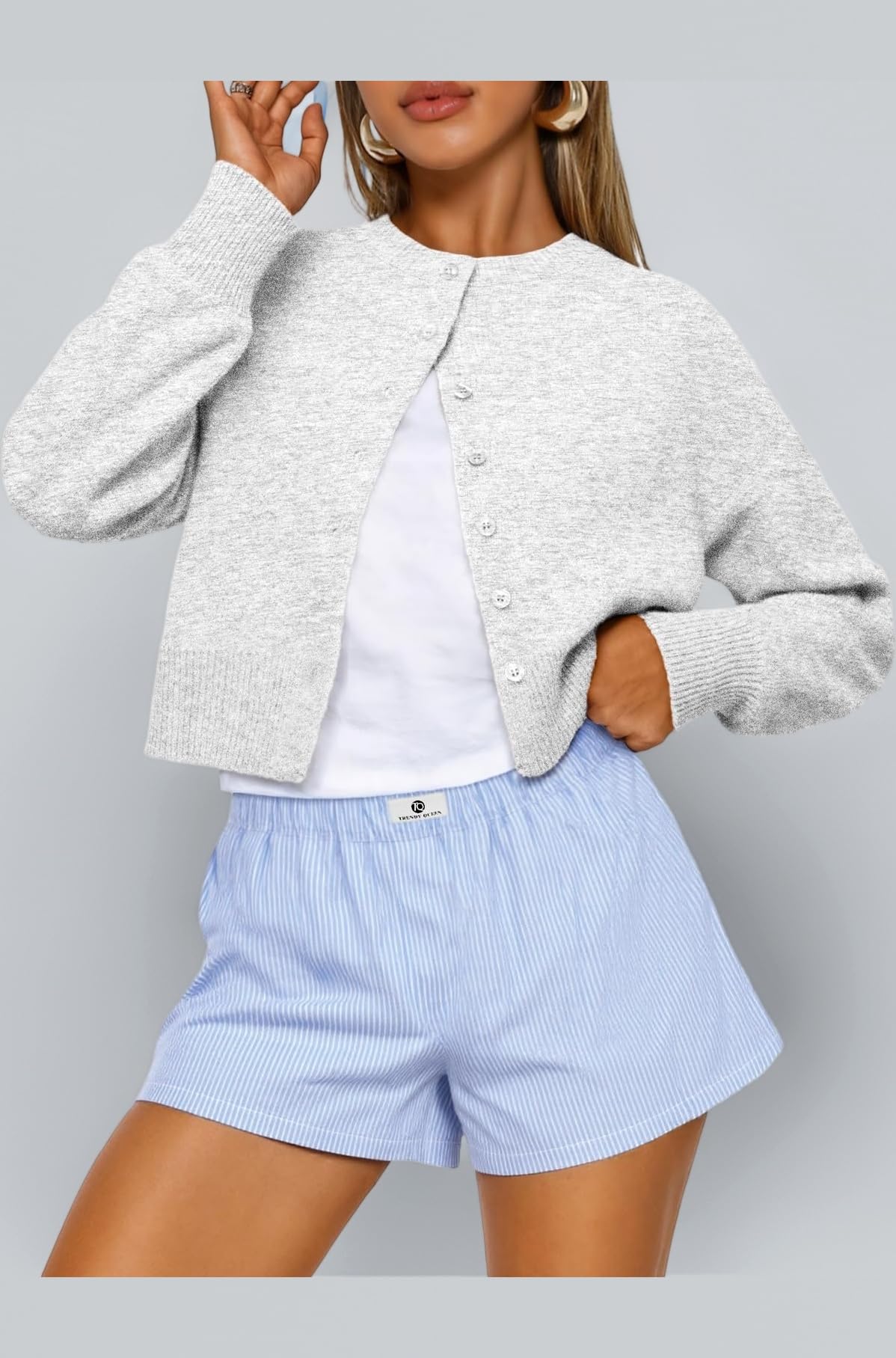 Cropped Cardigan
